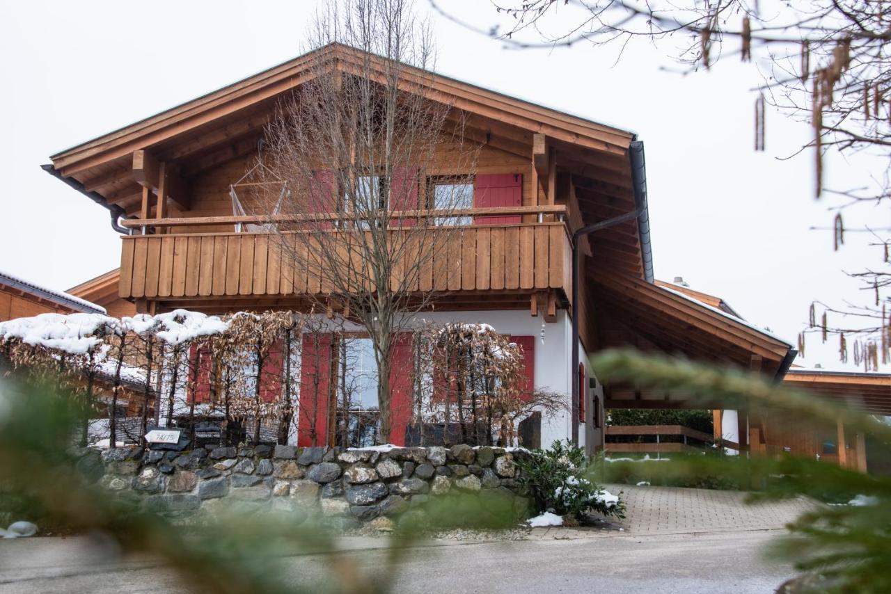 Hirsch Chalet #Sauna Lechbruck Εξωτερικό φωτογραφία