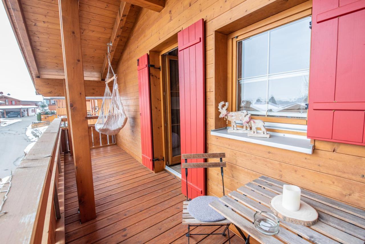 Hirsch Chalet #Sauna Lechbruck Εξωτερικό φωτογραφία