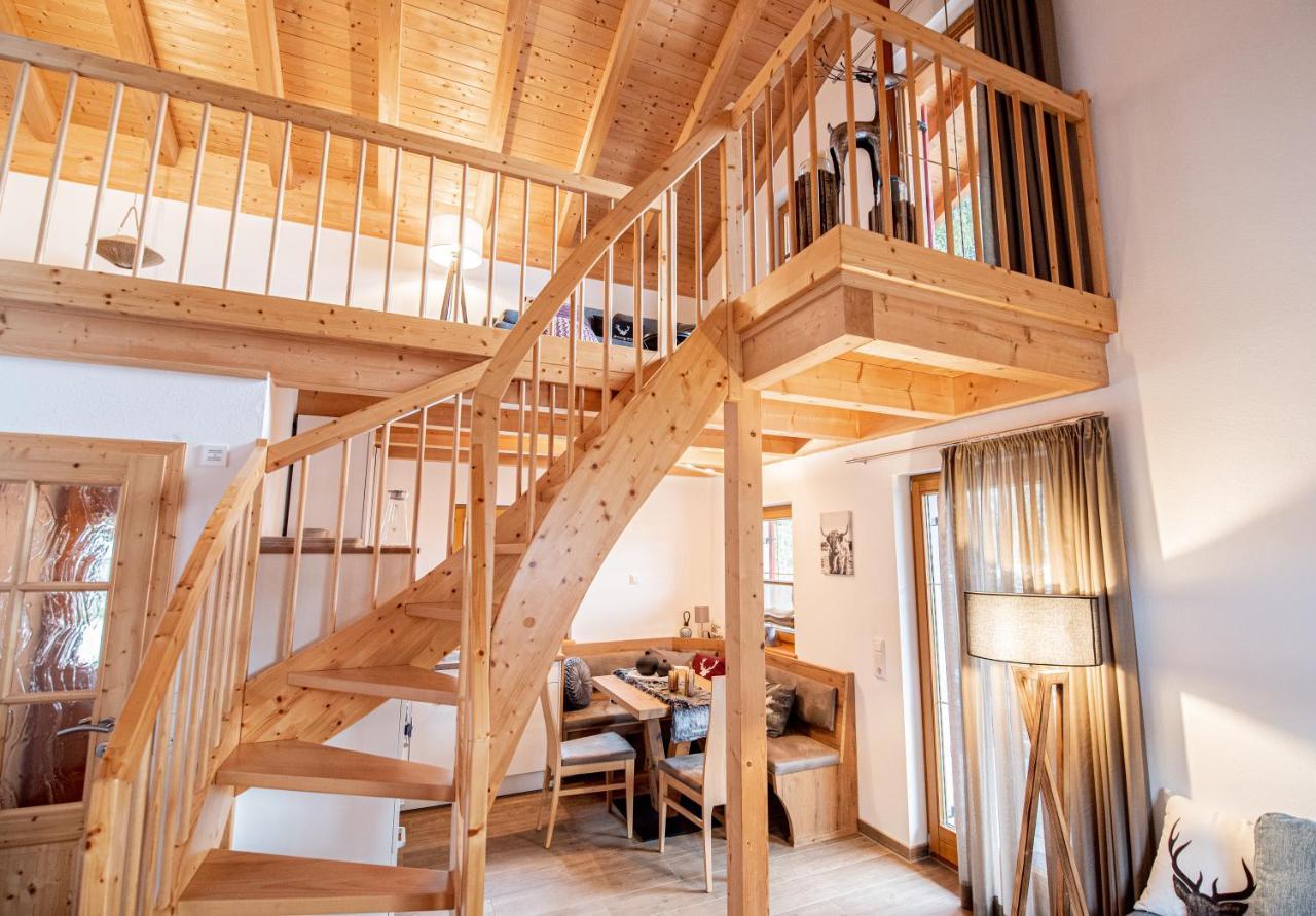 Hirsch Chalet #Sauna Lechbruck Εξωτερικό φωτογραφία