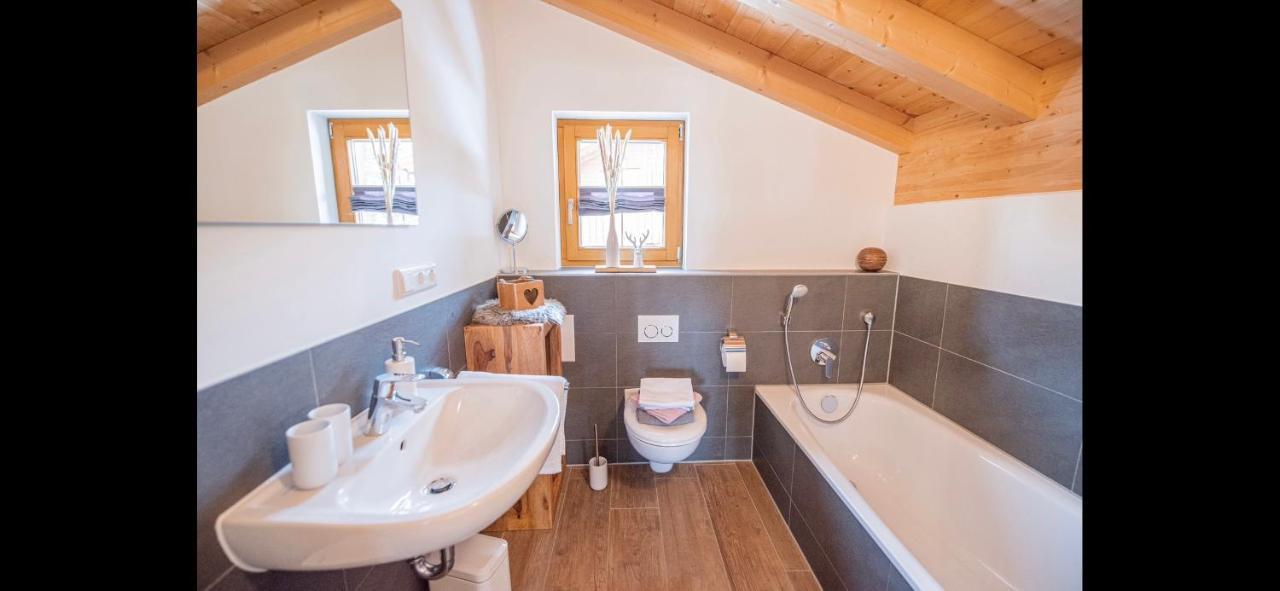 Hirsch Chalet #Sauna Lechbruck Εξωτερικό φωτογραφία