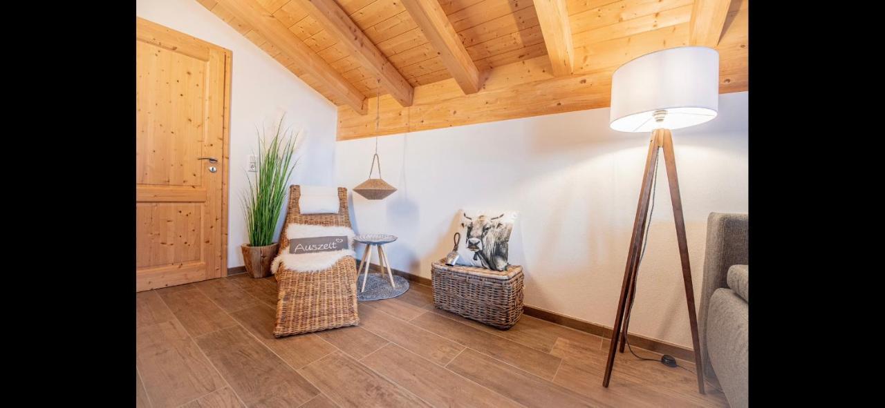 Hirsch Chalet #Sauna Lechbruck Εξωτερικό φωτογραφία
