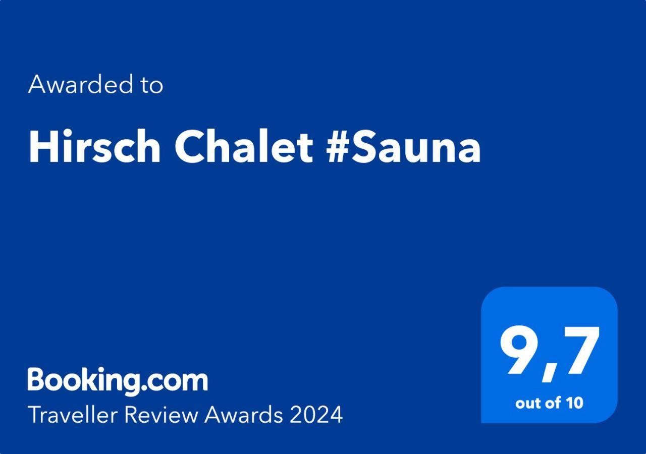 Hirsch Chalet #Sauna Lechbruck Εξωτερικό φωτογραφία
